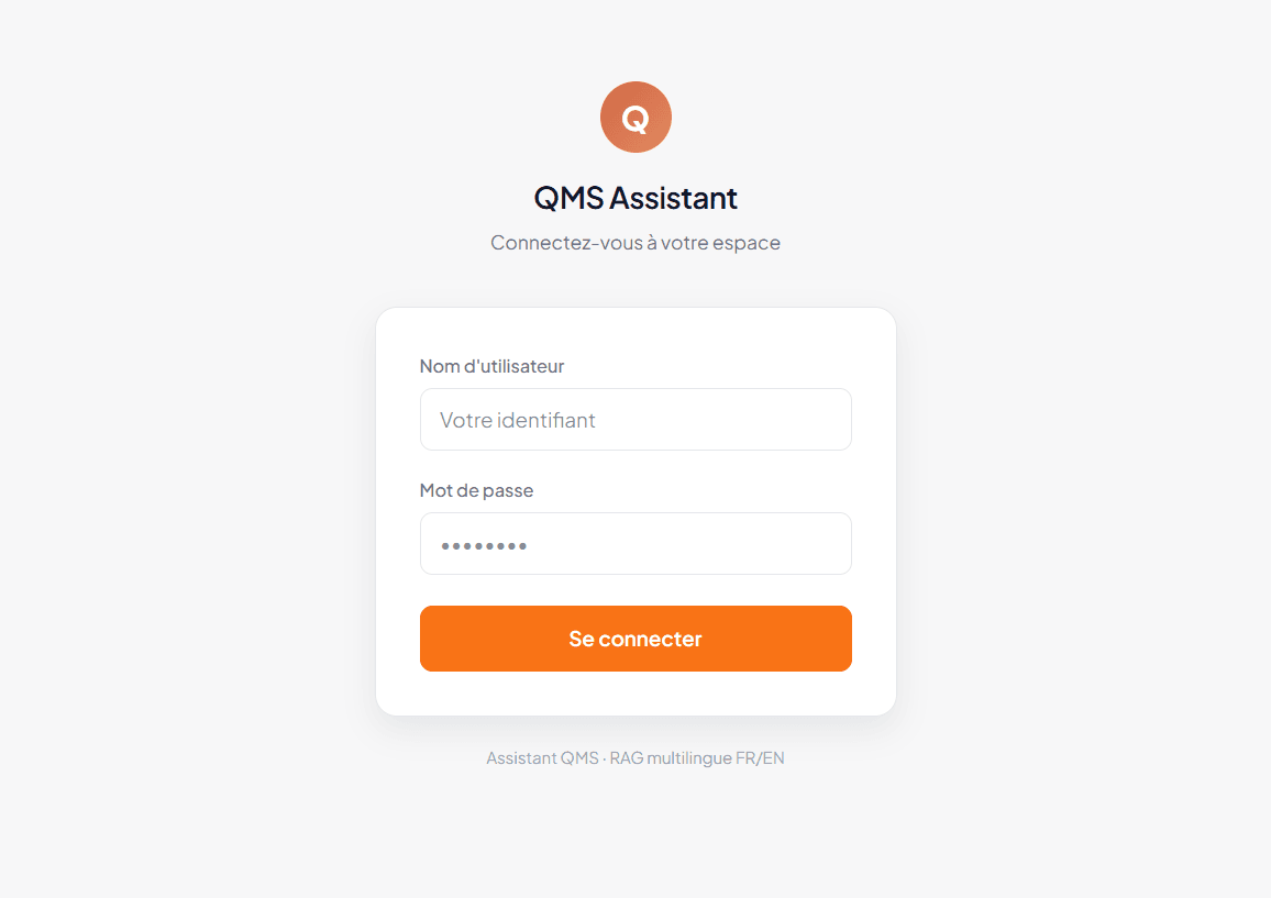 Chatbot Documentaire Multimodal – Assistant IA Industriel QMS